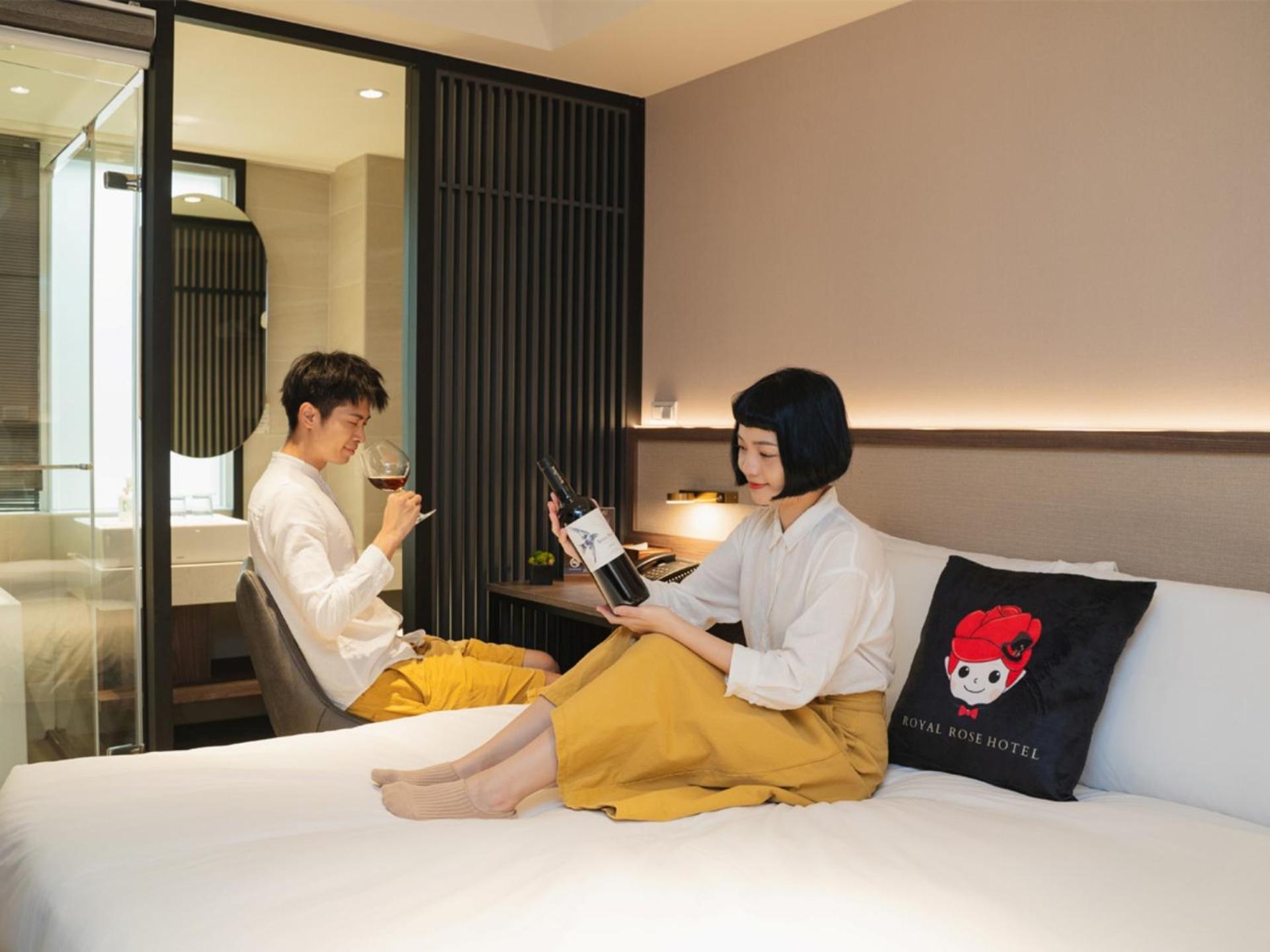 Royal Rose Hotel Zhongshan Taipei Quarto foto