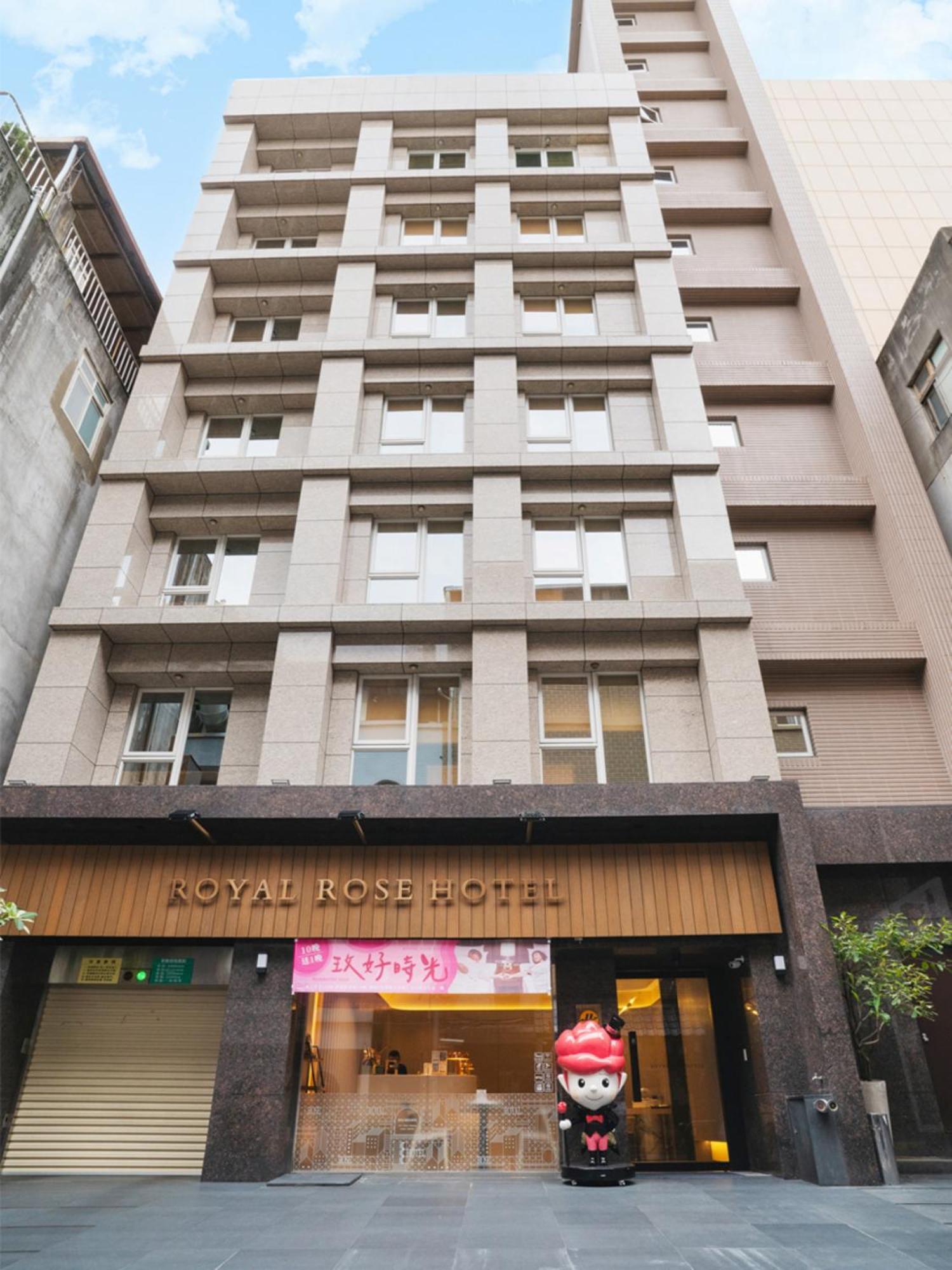 Royal Rose Hotel Zhongshan Taipei Exterior foto